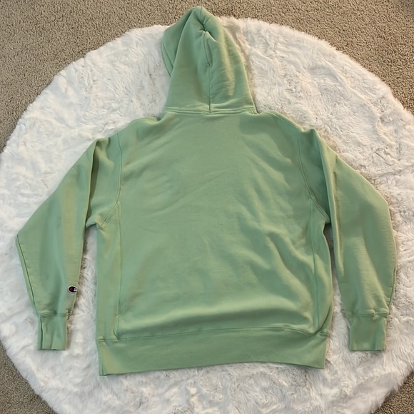 Mint green Champion hoodie - Picture 5 of 6